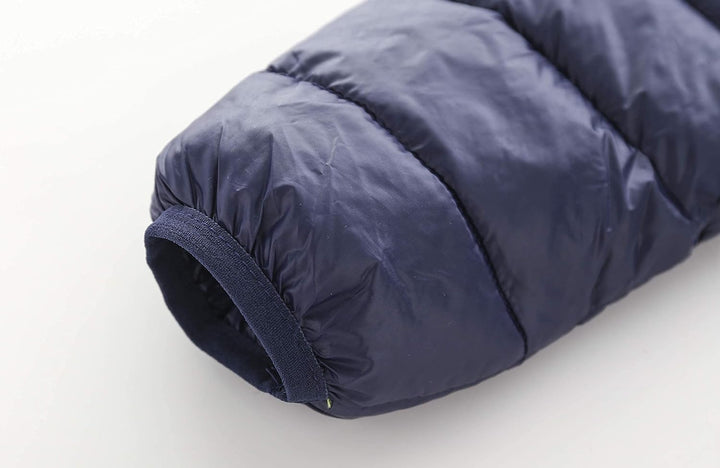 Hooded Puffer Jackets for Boys and Girls – Lightweight and Packable – Autumn and Winter Coat, Warm and Comfy