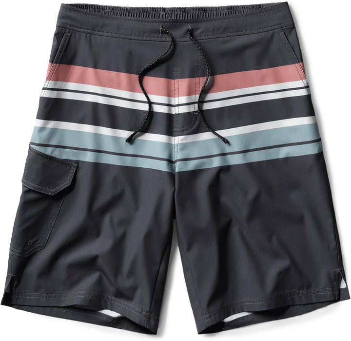 Men'S Swim Trunks, Quick Dry Swimming Beach Board Shorts, Lightweight Swimwear Bathing Suits with Pockets