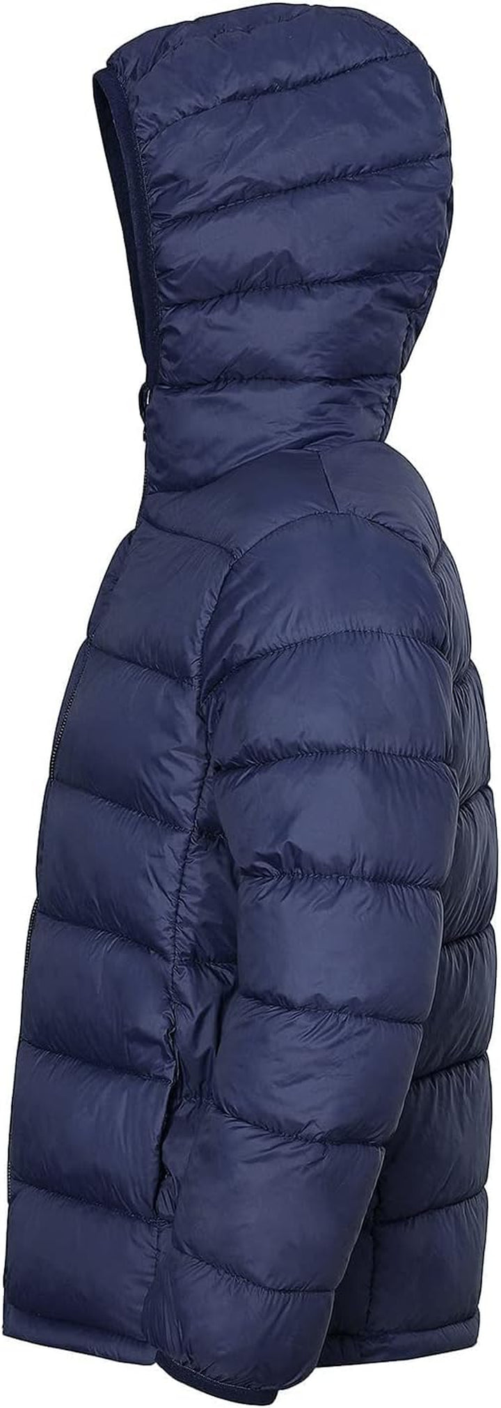 Hooded Puffer Jackets for Boys and Girls – Lightweight and Packable – Autumn and Winter Coat, Warm and Comfy
