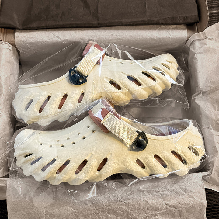 H8 Hole Shoes Sandals Men's and Women's Summer New Arrival Outdoor Closed Toe Sports Sandals Men Non Slip Beach Shoes